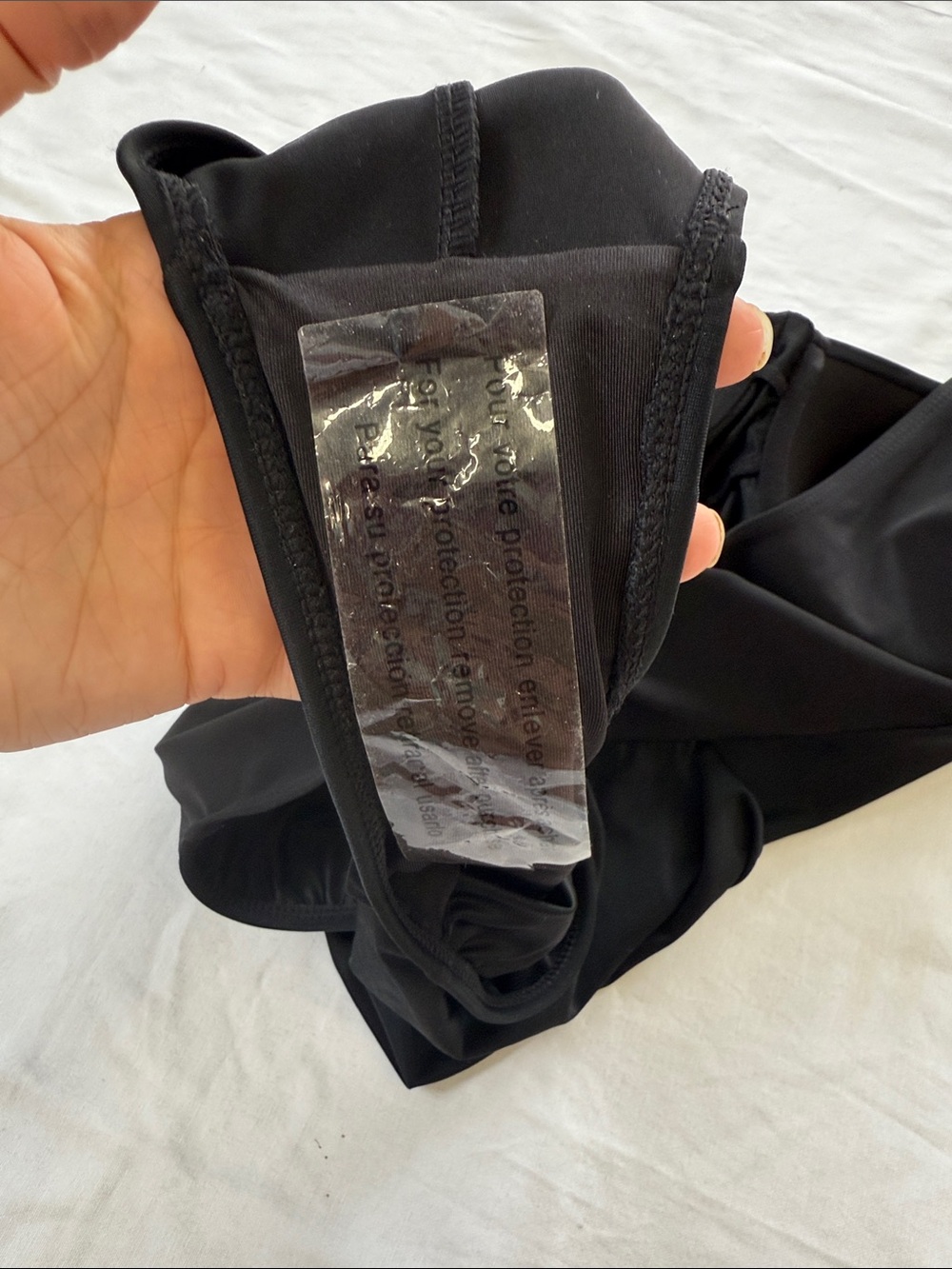 Martha Stewart Black One-Piece Women's Swimsuit - Picture 4 of 4